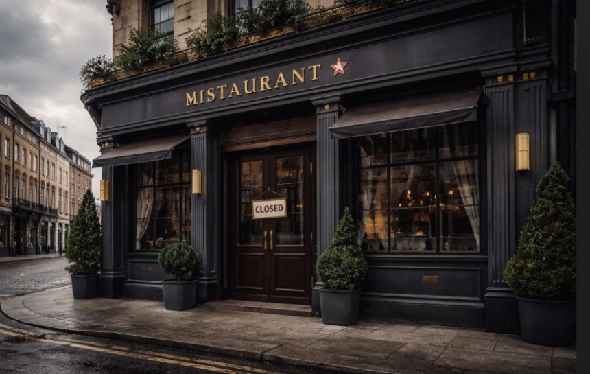 michelin-starred chef restaurant closure uk