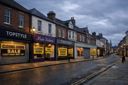 uk high street clothing store closure