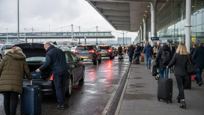 UK Airport Drop-Off Charges Rise by a Third in Just One Year