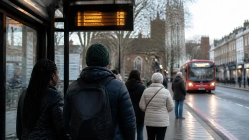 What Live Arrival Information Was Supplied for Crystal Palace Parade