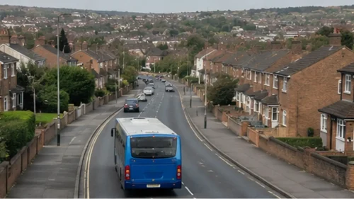 What Route Did Diamond Bus Service 57 Operate