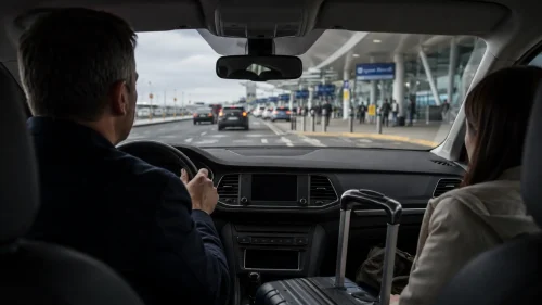 What Should Drivers Check Before Entering An Airport Drop-Off Zone