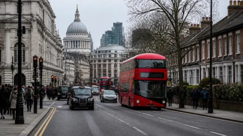 Where does the 2 bus route go in London