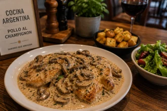 Pollo al Champignon